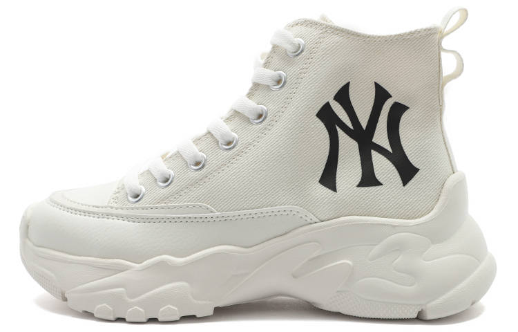 MLB Chunky High New York Yankees Abrasion Resistant Height Increasing Abrasion Resistant Height Increasing High top