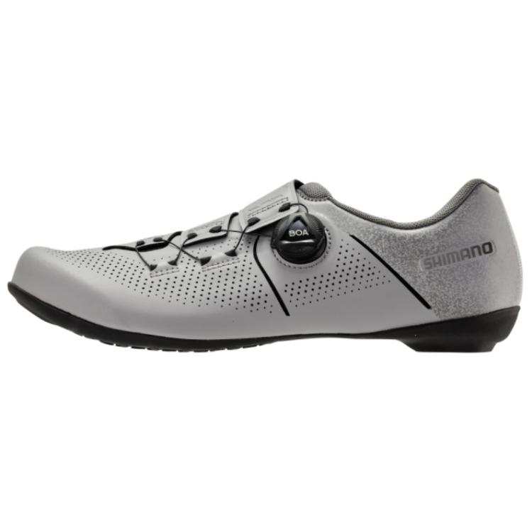 SHIMANO Slip Resistant Abrasion Resistant Low top Cycling Shoes Unisex Gray