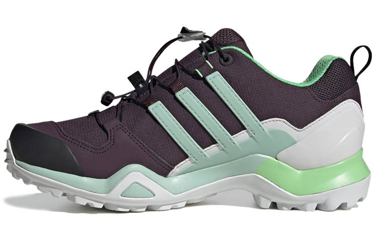 Adidas Adidas Terrex Swift R2 Gore Tex Hiking Mesh, Synthetic Leather Slip Resistant Cushioning Low top Hiking Shoes Women's