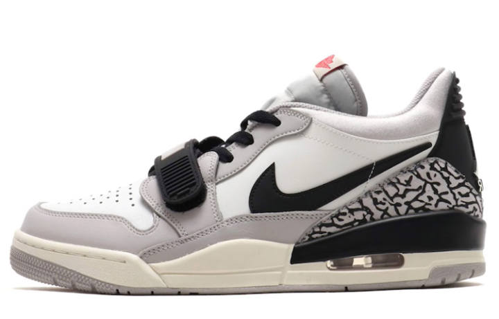 Jordan Jordan Legacy 312 Low Tech Grey Fire Red Black
