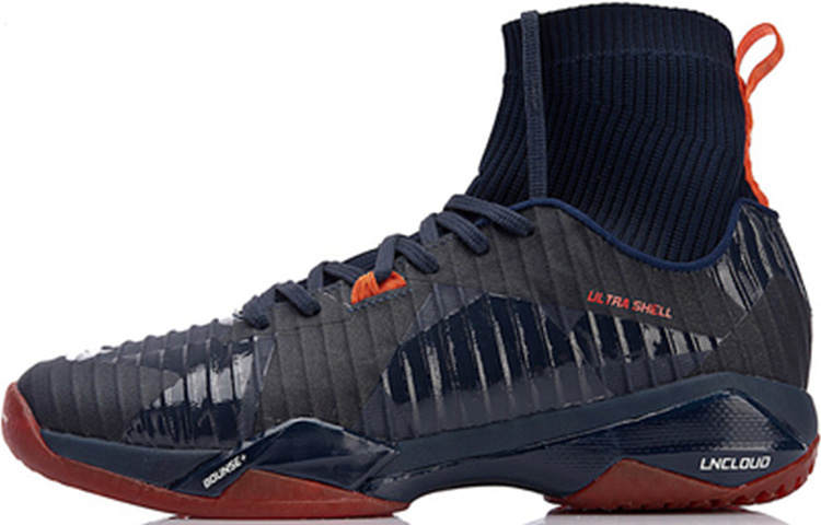 Li-Ning Li Ning Frontier Shadow Pro Cushioning Lightweight Abrasion Resistant Slip Resistant High top Badminton Shoes Unisex