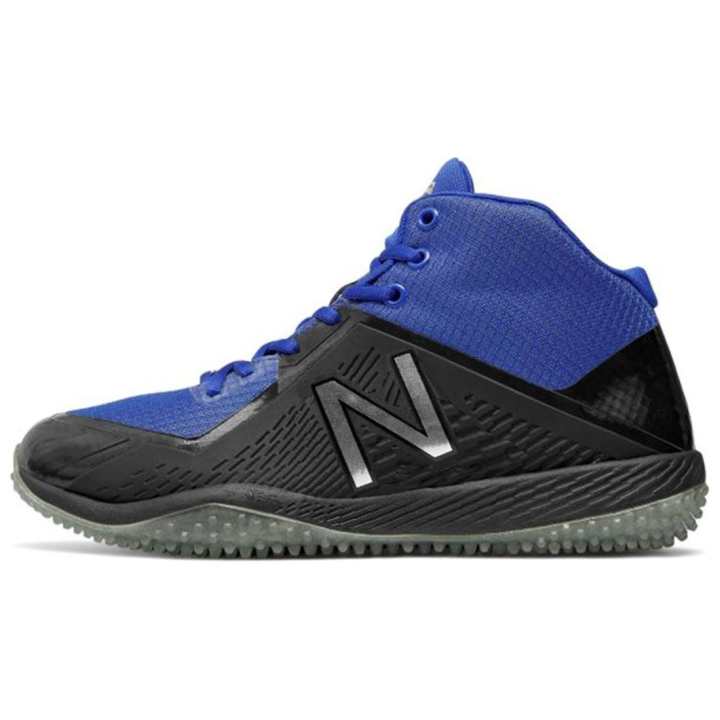 New Balance New Balance 4040 V4 Fabric Comfortable Mid top Training Shoes Men's Black Blue