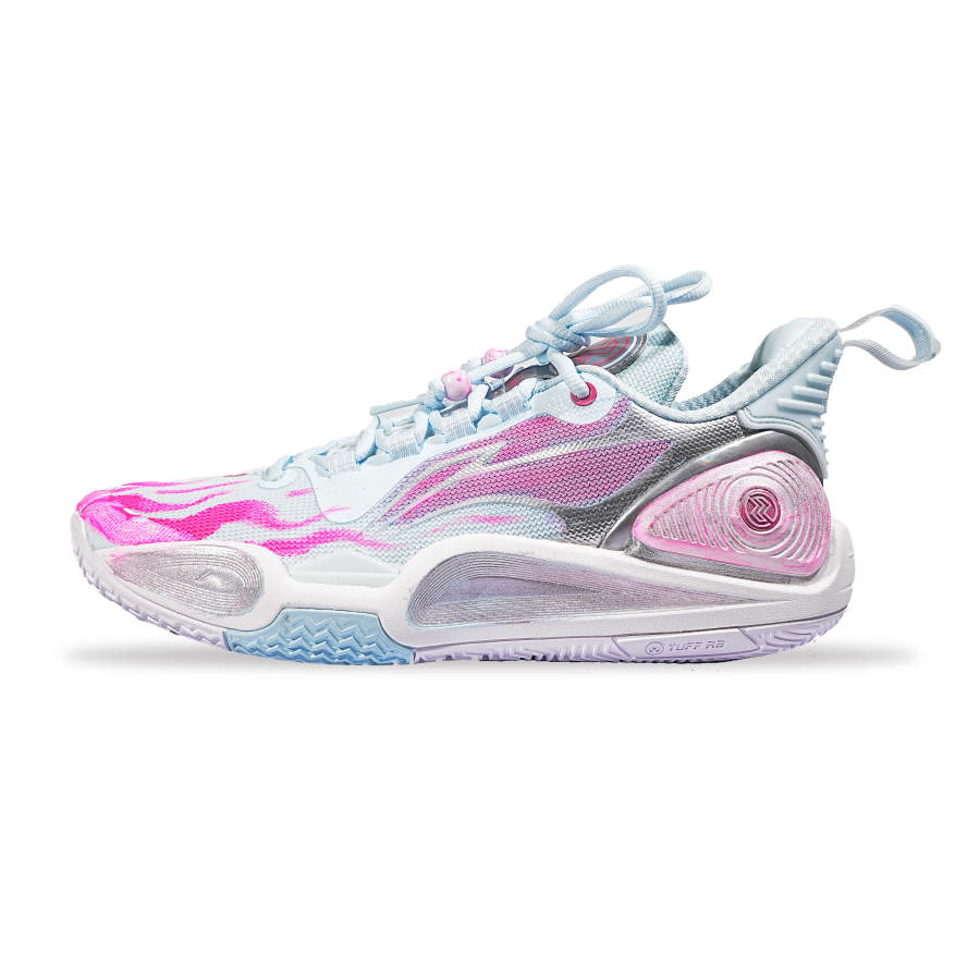 Li-Ning Li Ning Speed 9 Abrasion Resistant Rebound Abrasion Resistant Rebound Low top Basketball Shoes Men's Pink White