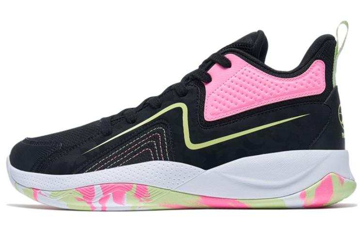 XTEP Textile, Synthetic Leather Slip Resistant Abrasion Resistant Low top Performance Basketball Shoes Men's