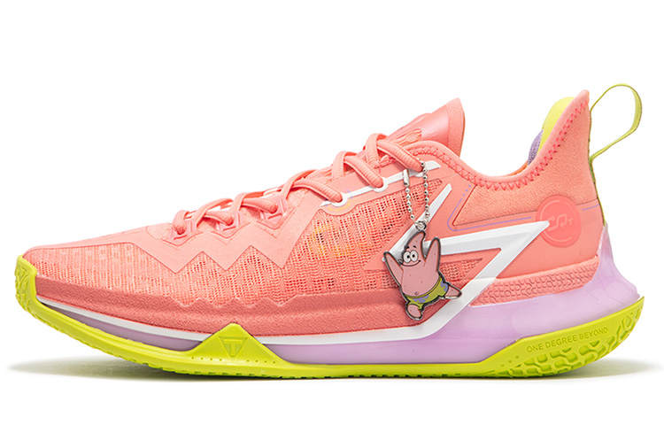 361° BIG3 Future Patrick Star Low top Basketball Shoes Men's Starfish Pink