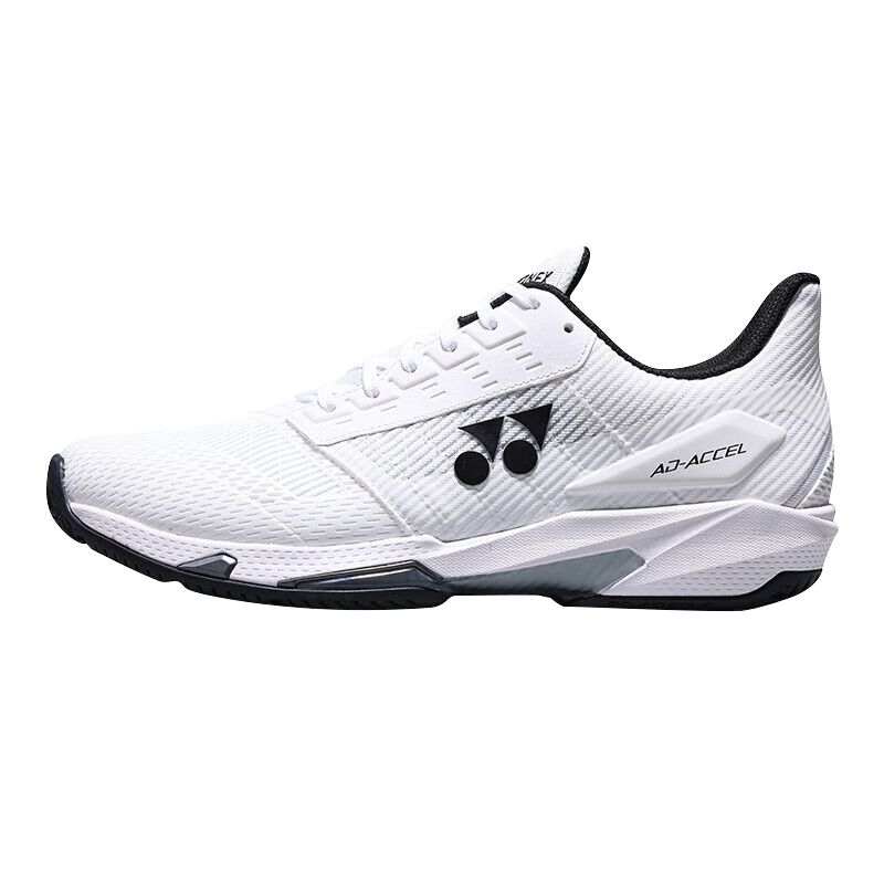 YONEX Comfortable Slip Resistant Abrasion Resistant Low top Tennis Shoes Unisex White Black