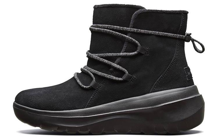 Skechers Skyhigh Ultra Abrasion Resistant Abrasion Resistant Short Snow Boots Women's Black