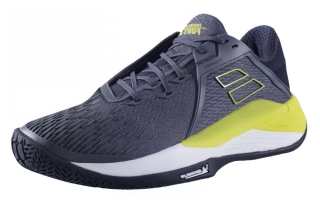 Babolat Versatile Slip Resistant Slip Resistant Low top Tennis Shoes Men's Gray