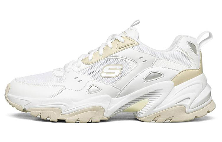 Skechers Stamina V2 Low Running Shoes White