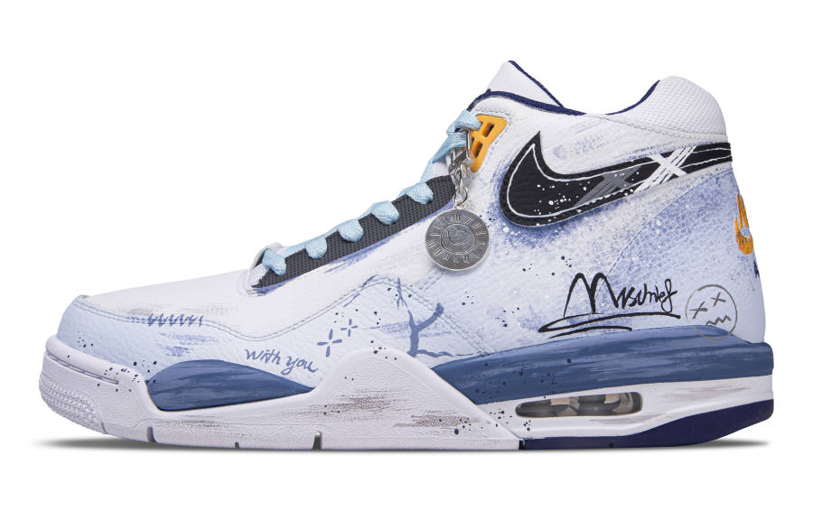 Nike Nike Flight Legacy City Of Miracle Abrasion Resistant Abrasion Resistant Mid top Vintage Basketball Shoes Men's