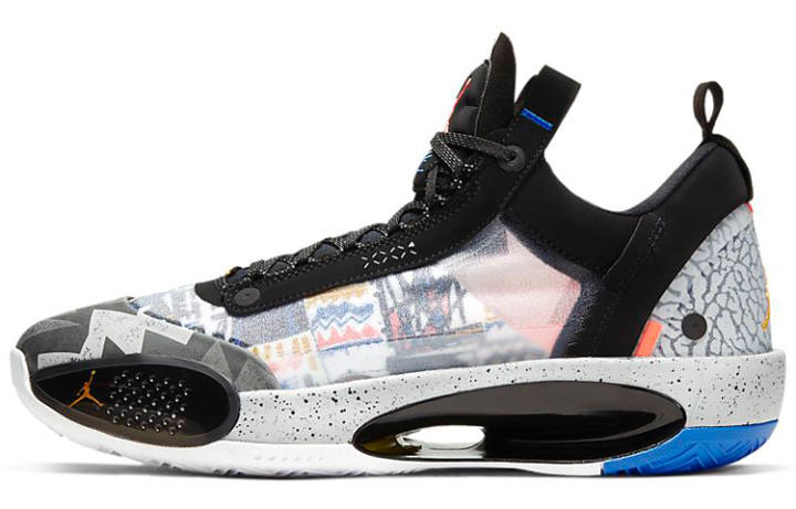 Jordan Air Jordan Xxxiv Low Print 'Black'