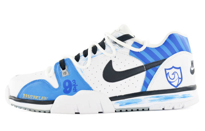 Nike Nike Cross Trainer NinePro Low top Training Shoes Men's Black White Blue