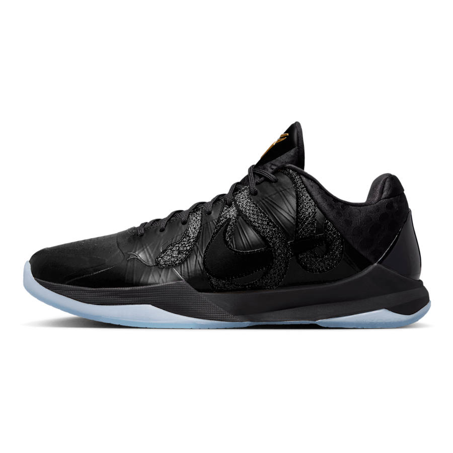 Nike Nike Zoom Kobe 5 Protro'Year Of The Mamba' Slip Resistant Abrasion Resistant Low top Basketball Shoes Men's Black