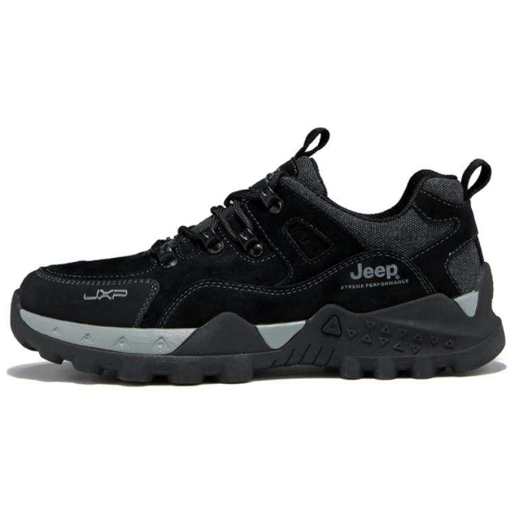Jeep Low top Hiking Shoes Men's Black