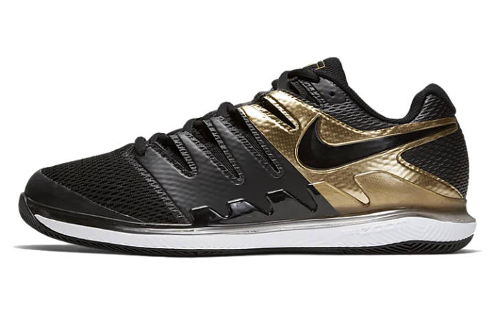 Nike Nike Court Air Zoom Vapor X Black Metallic Gold