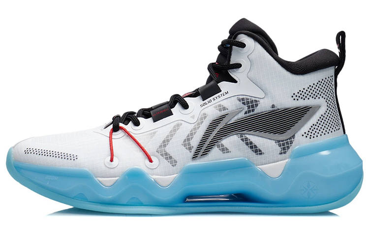 Li-Ning Li Ning Liren 2 Textile, Synthetic Leather, TPU Cushioning Slip Resistant Abrasion Resistant Coverage Support Mid top