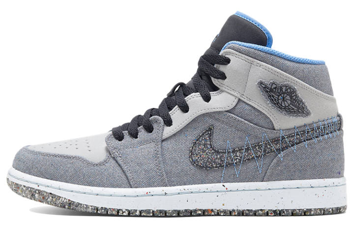 Jordan Air Jordan 1 Mid 'Crater Grey University Blue'