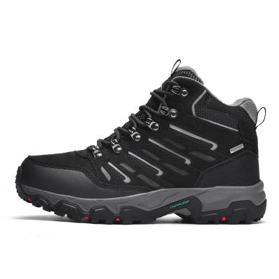 Rockmark Cushioning Slip Resistant Abrasion Resistant Waterproof Mid top Mountaineering Shoes Unisex