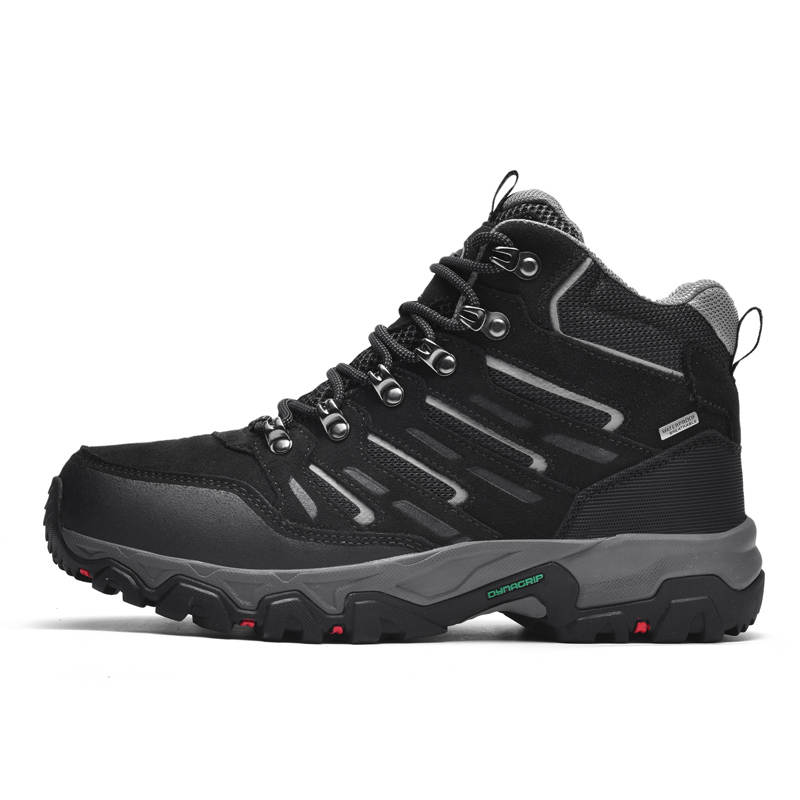 Rockmark Cushioning Slip Resistant Abrasion Resistant Waterproof Mid top Mountaineering Shoes Unisex