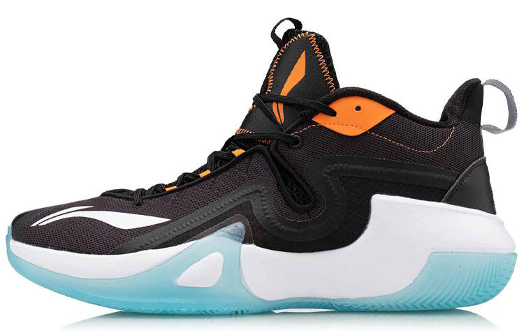 Li-Ning Li Ning Storm 2020 Basketball Shoes Men's Mid Top Black Blue