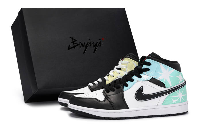 Jordan Jordan Air Jordan 1 Mid 811 Manufacturing, Seasons Change, Special Shoe Box Slip Resistant Abrasion Resistant Mid top