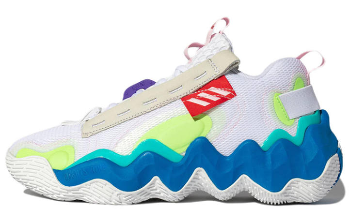 Adidas Adidas Exhibit B 'White Blue Rush'