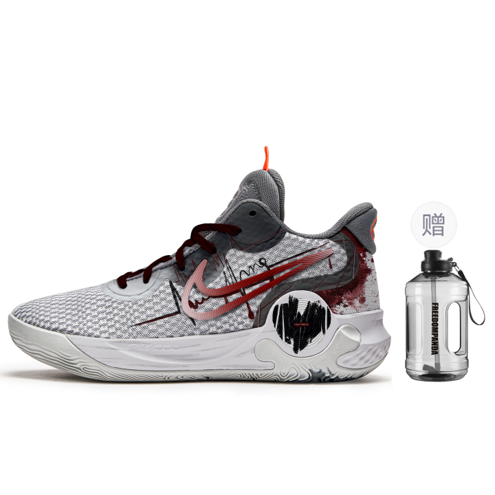 Nike Nike KD Trey 5 Freedom Panda, Hear The Heartbeat Cushioning Slip Resistant Abrasion Resistant