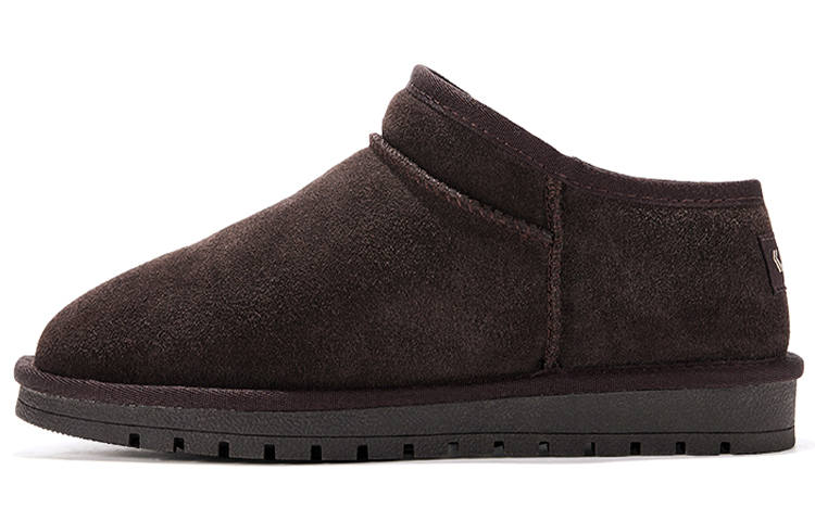 FEIYUE Ankle-Length Snow Boots Women's Dark Brown