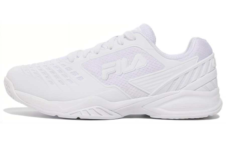 FILA Axilus 2 Exilus 2 T9 WHITELINE Synthetic Leather Low top Abrasion Resistant Tennis Shoes Unisex White Korean Style