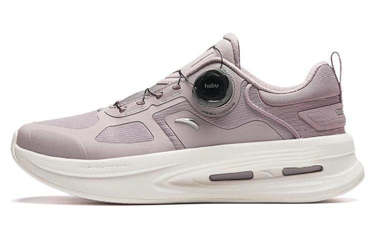 Anta Variety Training Collection Comfortable Round Toe Cushioning Slip Resistant Low top Casual Shoes Women's Purple