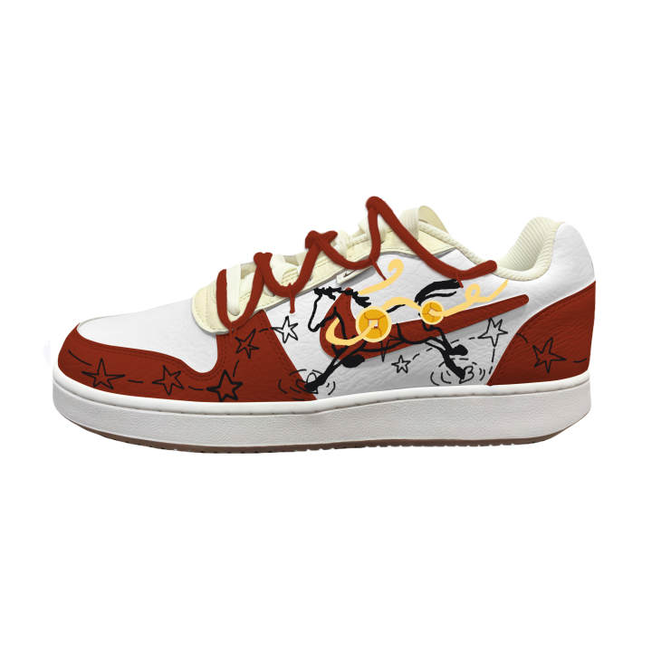 Nike Nike EBERNON Abrasion Resistant Low top Skateboard Shoes Men's