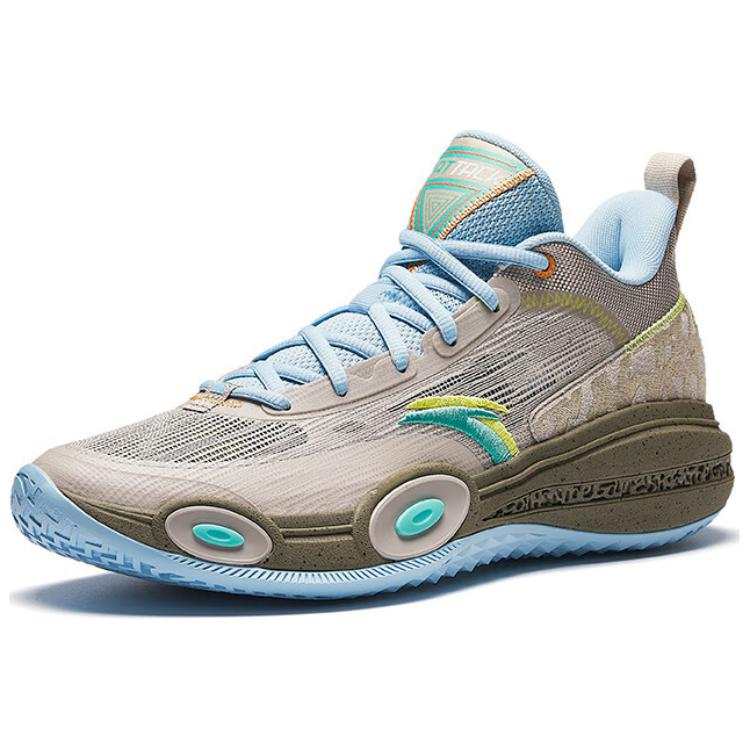 Anta Raid 1 Low top Basketball Shoes Men's Gray