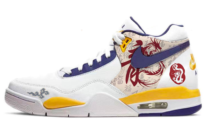 Nike Nike Flight Legacy Slip Resistant Abrasion Resistant Slip Resistant Abrasion Resistant Mid top Vintage Basketball Shoes