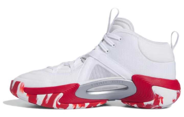 Adidas Adidas Wmns Exhibit Select Mid 'White Team Power Red'