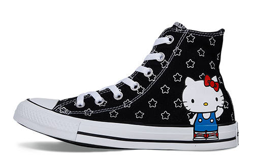 Converse Chuck Taylor All Star Hello Kitty x Chuck Taylor All Star Converse High 'Black' Women's