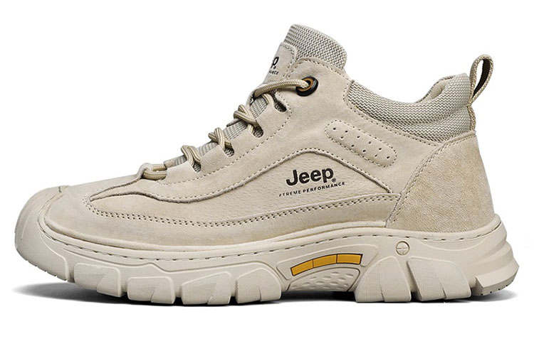 Jeep Jeep Work Boots Men's High Top Sand