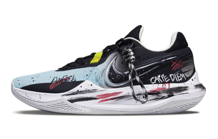 Nike Nike Precision 6 Lucifer's Claw Mesh, Textile, Synthetic Leather Cushioning, Wear Resistant Low top Basketball Shoes