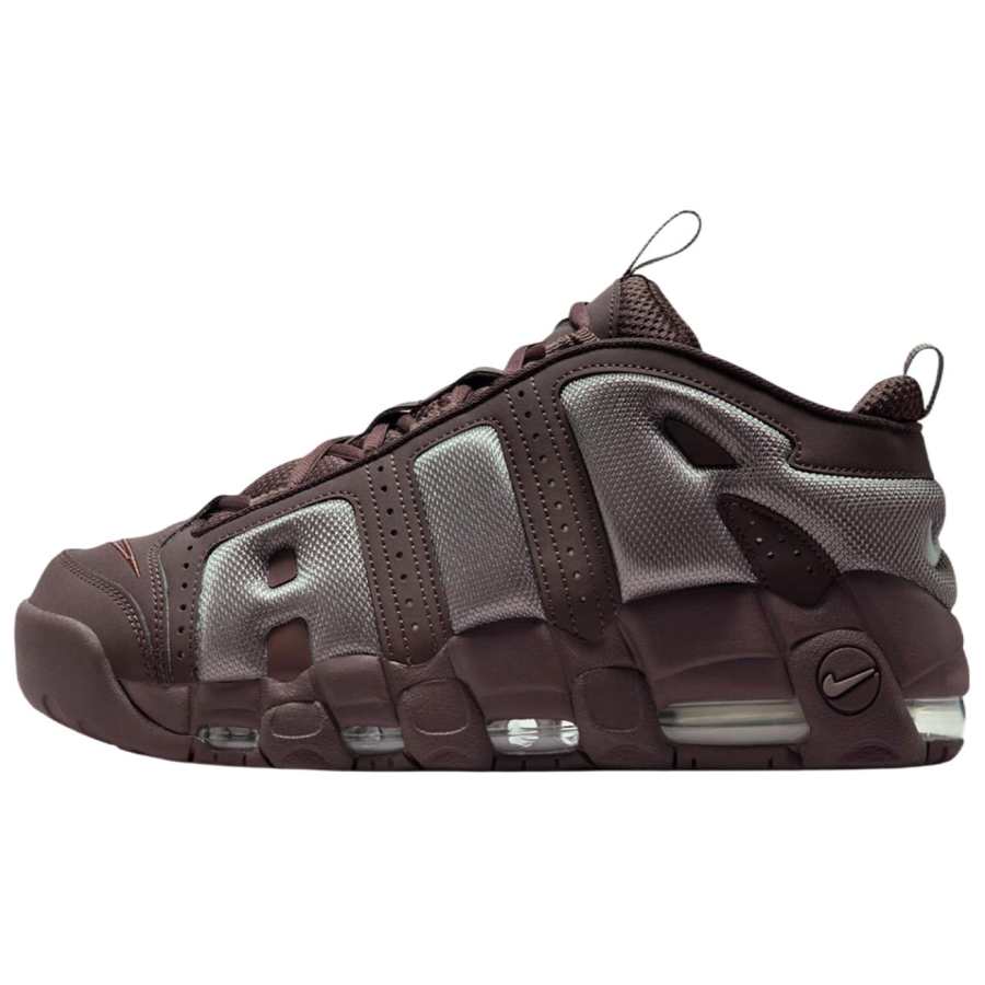 Nike Nike Air More Uptempo Abrasion Resistant Slip Resistant Mid top Basketball Shoes Men's Brown