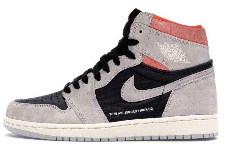 Jordan Jordan 1 Retro High 'Neutral Grey Hyper Crimson'