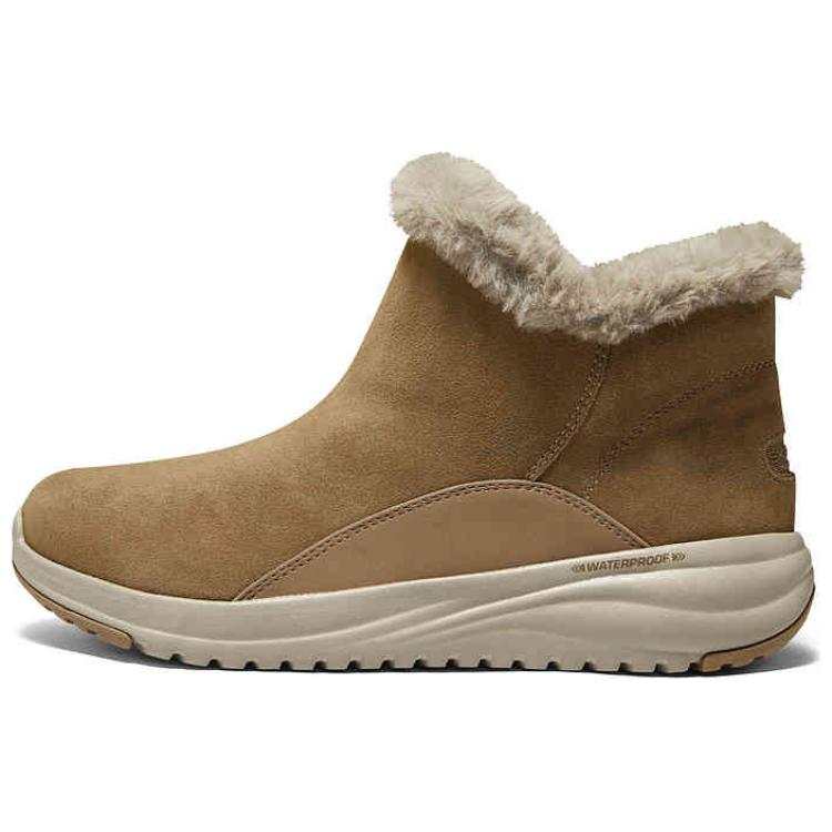 Skechers ON THE GO Abrasion Resistant Abrasion Resistant Short Snow Boots Women's Brown