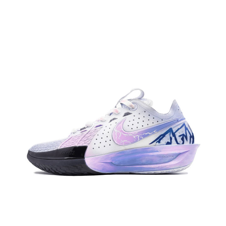 Nike Nike Air Zoom G.T. Cut3 Blue Ice Mountain Shadow Cushioning Abrasion Resistant Coverage Support Thermal Low top