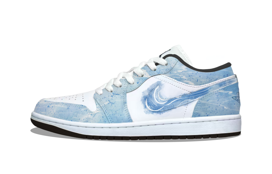 Jordan Jordan Air Jordan 1 Sky City Abrasion Resistant Lightweight Wear resistant And Lightweight Low top