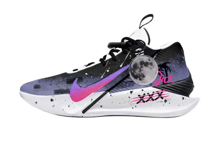 Nike Nike G.T. Jump Academy Phantom Moon High top Basketball Shoes Men's Purple