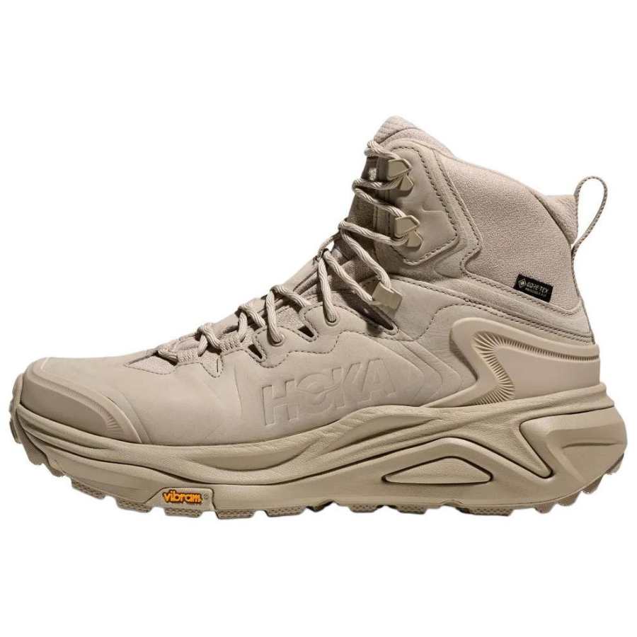 HOKA ONE ONE Kaha 3 Mid Gore Tex Raw Linen Oat Milk Women's