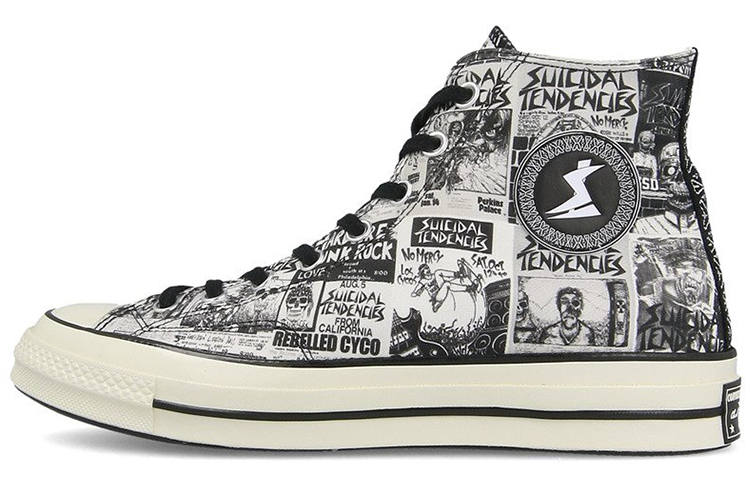 Converse Chuck 70 Suicidal Tendencies x Chuck 70 Converse Hi 'White Black'