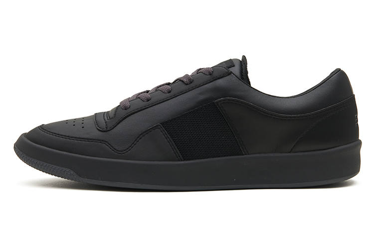 EQLZ EQUALIZER 1970 Lightweight Low-Top Vintage Basketball Shoes Black Fog Made In USA Nappa Genuine Leather