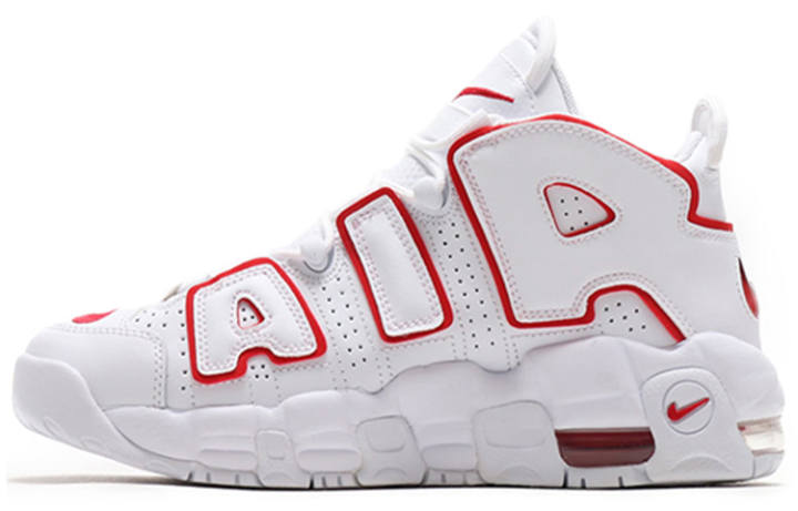 Nike Nike Air More Uptempo 'White Varsity Red' Gs