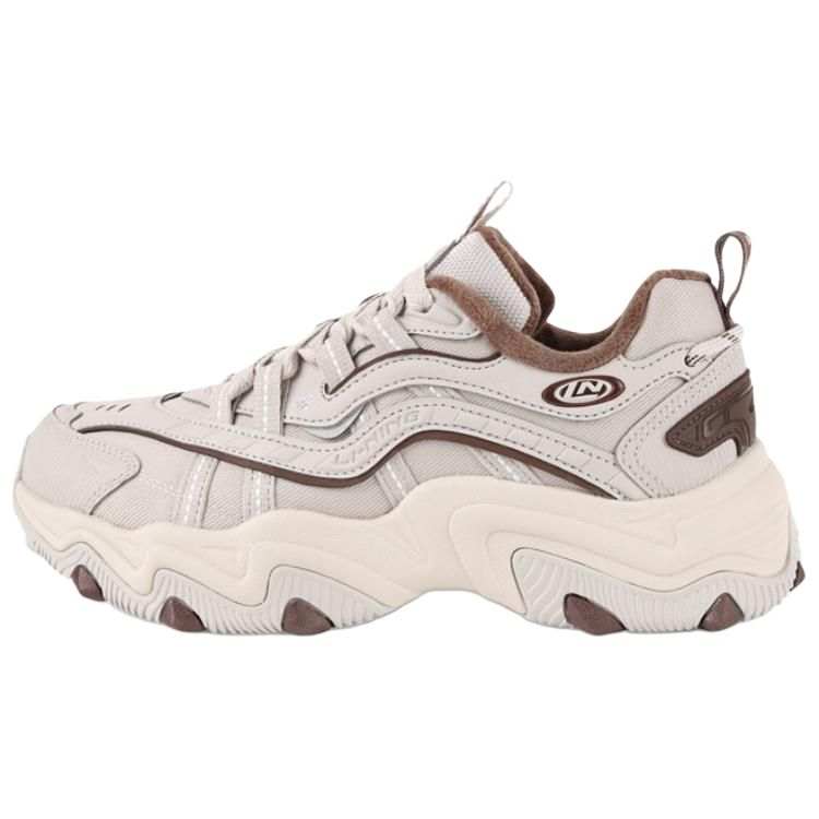 Li-Ning Disney x Li Ning Cat Paw, Fleece Lined Comfortable Abrasion Resistant Height Increasing Thermal Low top Chunky Sneakers