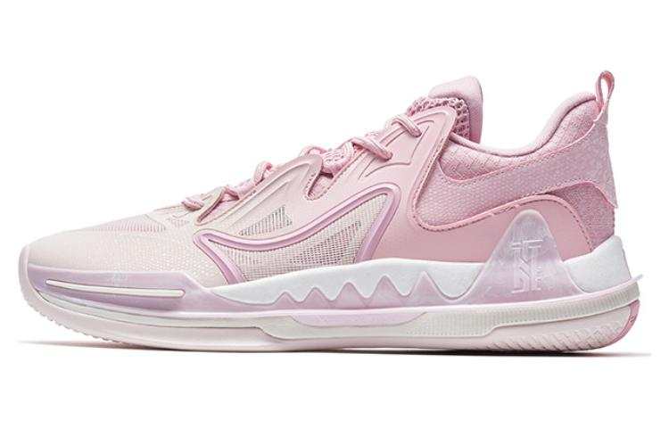 XTEP Melee 1 V2 Cushioning Slip Resistant Abrasion Resistant Low top Basketball Shoes Men's Pink
