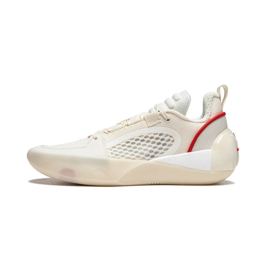 Li-Ning Li Ning All City 12 Encore 305 Low top Basketball Shoes Men's Ecru